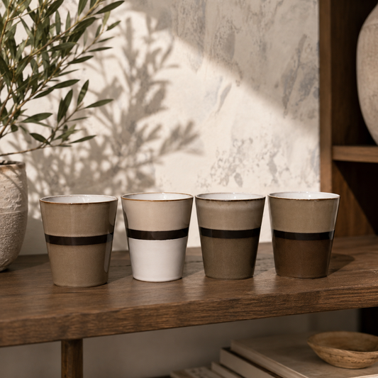 Sienna - Lot de 4 mugs (390ml)