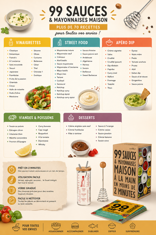 Shaker 99 sauces - COOKUT
