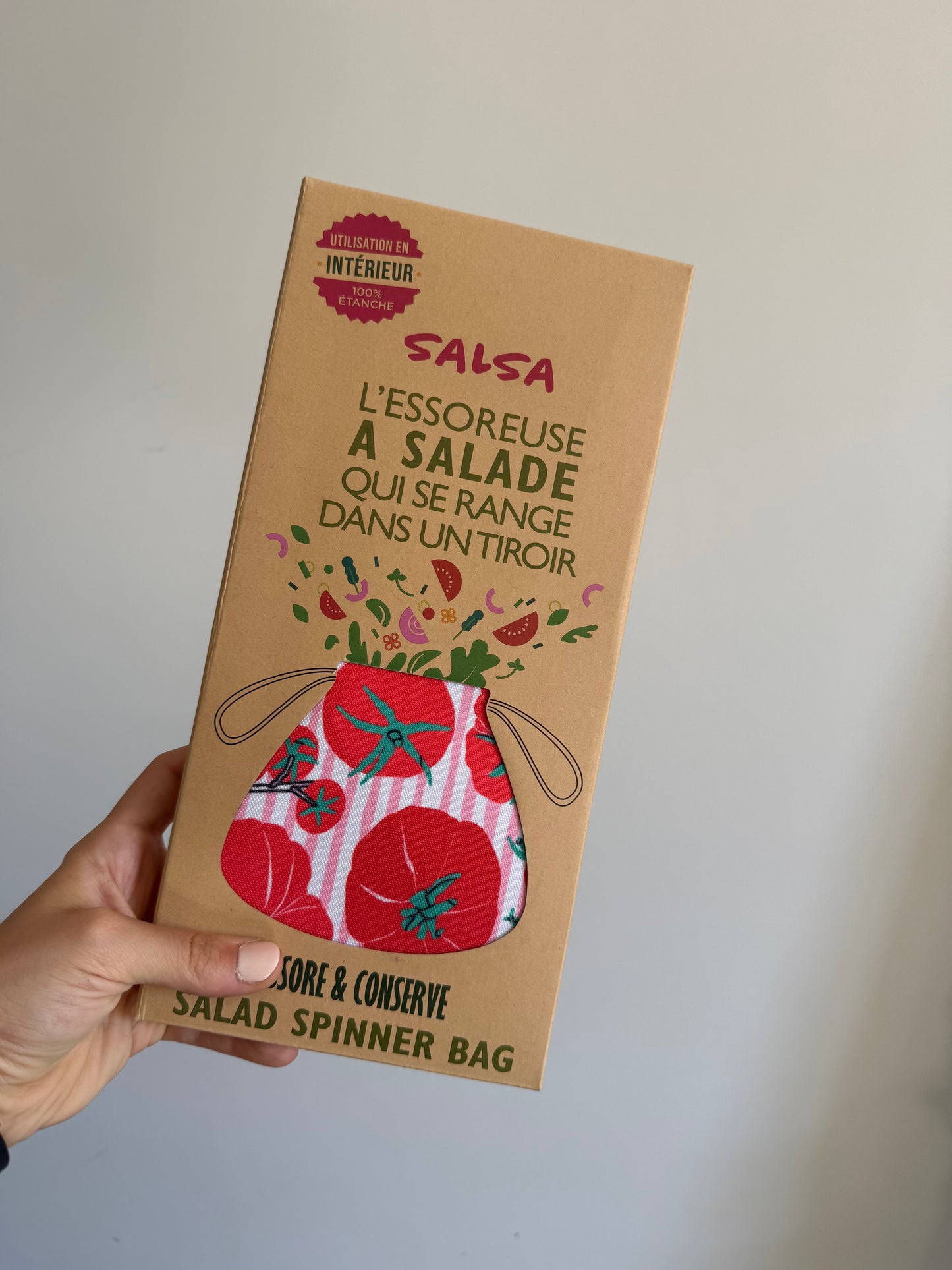 Essoreuse à salade compacte tomates