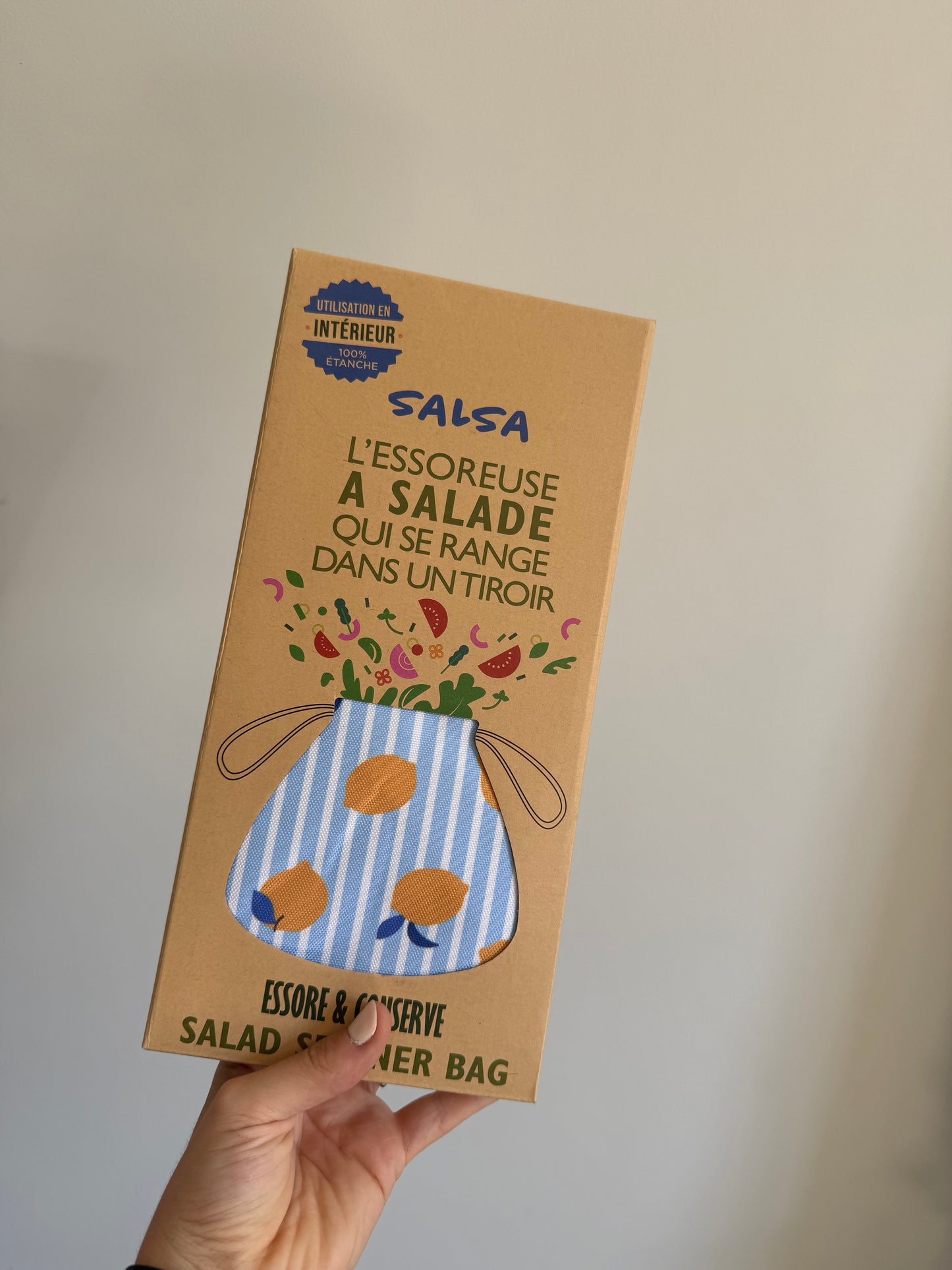 Essoreuse à salade compacte agrumes