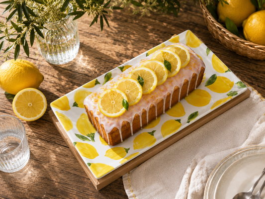 Plat cake mini citron