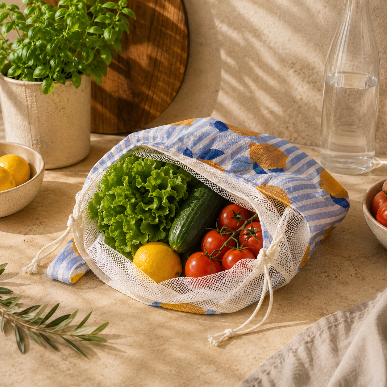 Essoreuse à salade compacte agrumes