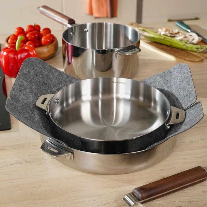 Batterie trio inox