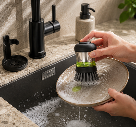 Brosse à vaisselle avec égouttoir SWIFT